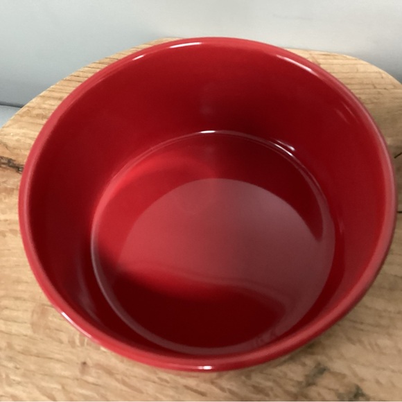 🔴 Beautiful Rae Dunn “Ho Ho Ho” Christmas Dog Bowl - Candy Bowl - Candle Holder - Picture 7 of 12